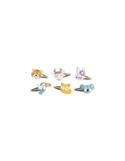 Janod Barrettes animaux pailletés à créer - Les ateliers bijoux - Sale