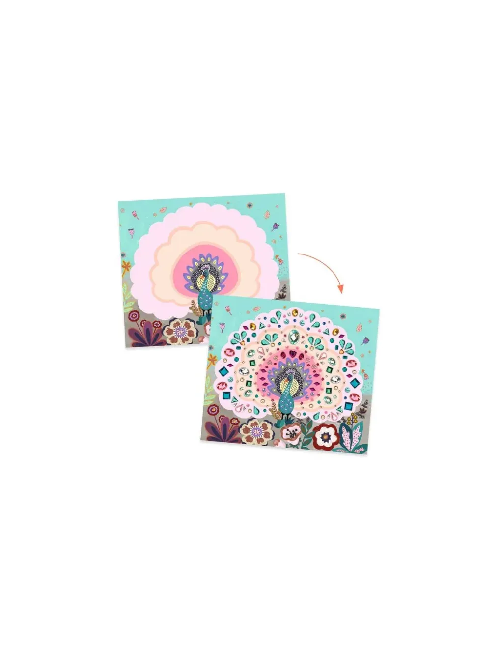 Djeco Beautés sauvages Artistic Strass - Best