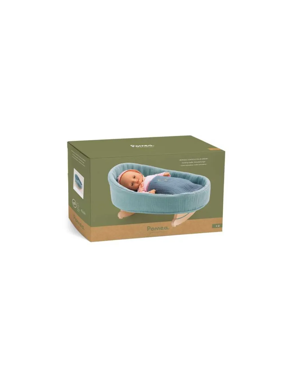 Djeco Berceau à bascule Blue Dream Pomea - Outlet