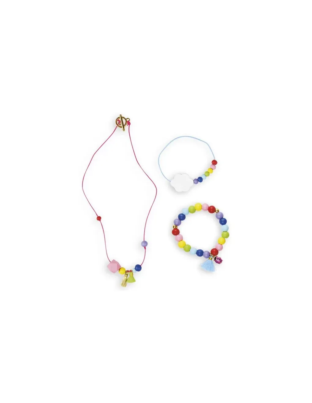 Janod Bijoux arc-en-ciel à créer - Les ateliers bijoux - Hot