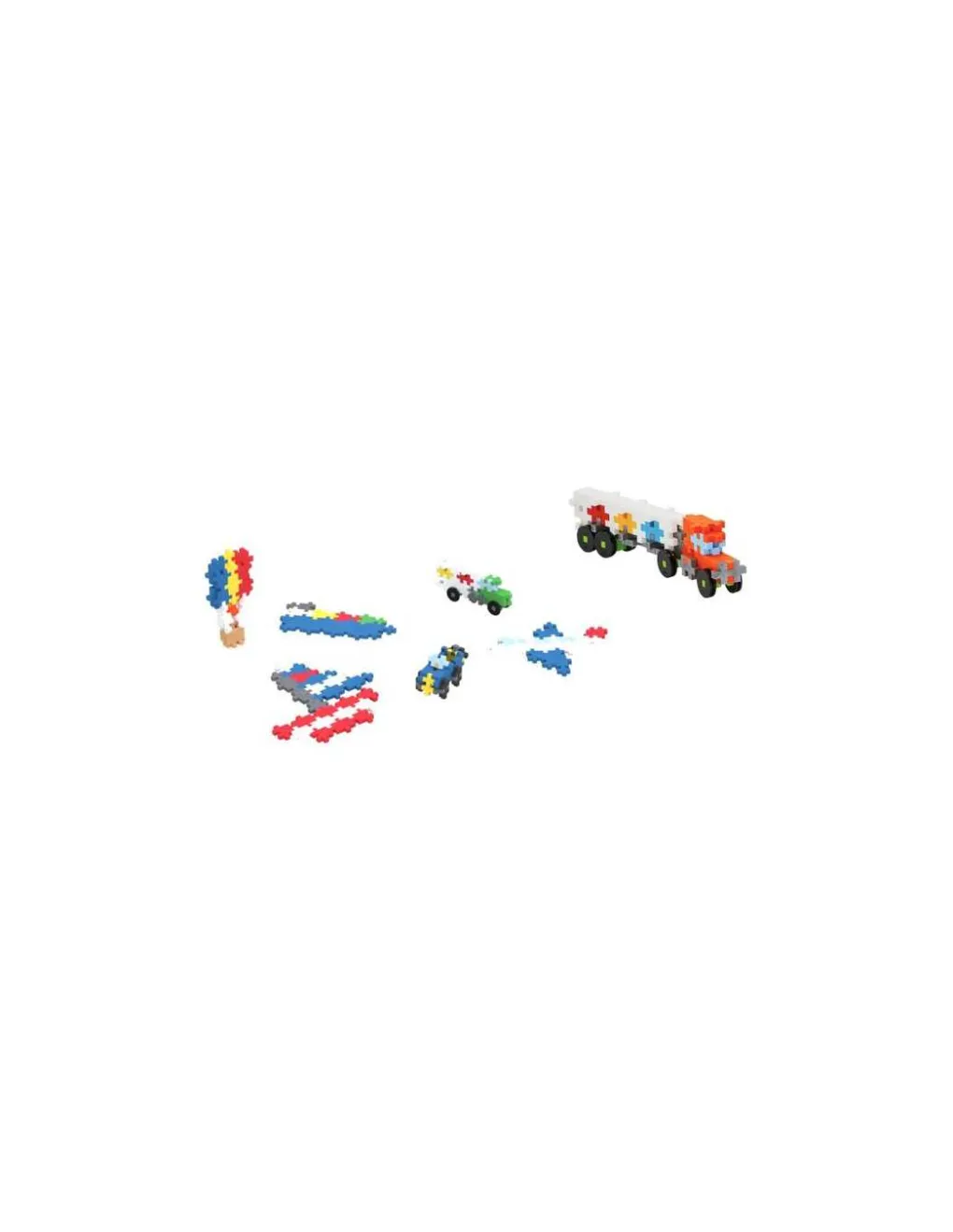 Plus Plus Bloc d'activités Transport 125 pièces - Sale