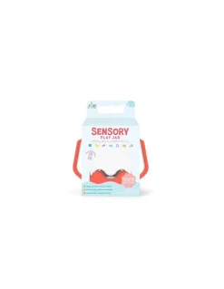 Glo Pals Bocal de jeu sensoriel corail - New