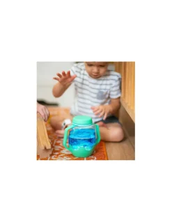 Glo Pals Bocal de jeu sensoriel vert - Sale
