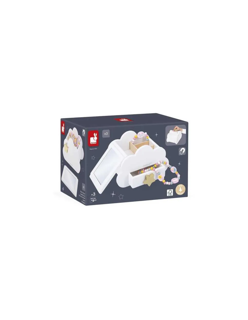 Janod Boite à bijoux Licorne - Outlet
