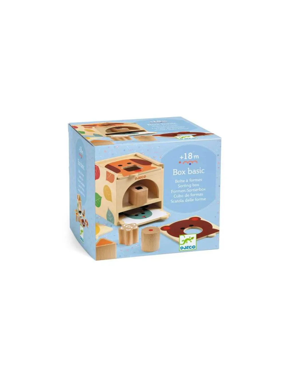 Djeco Boite à forme BoxBasic - Outlet