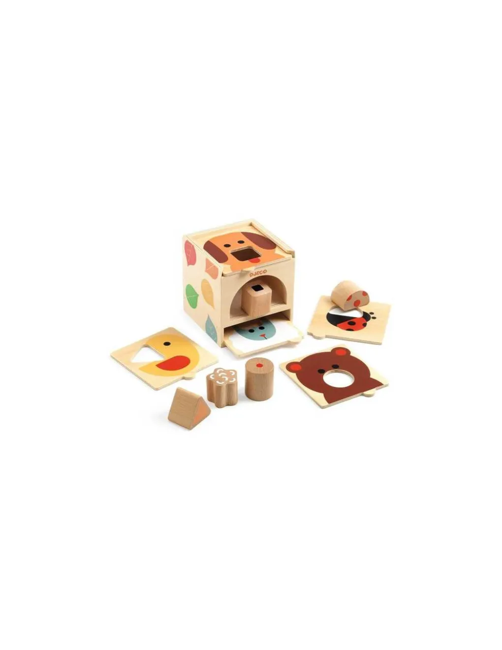 Djeco Boite à forme BoxBasic - Outlet