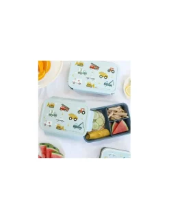 A little lovely company Boite à lunch bento véhicules - New