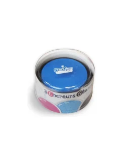 Crea Lign’ Boite de 3 encreurs géants ronds bleu rose noir - CréaLign' New
