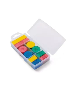 Jeujura Boite de 100 jetons plastique - Sale