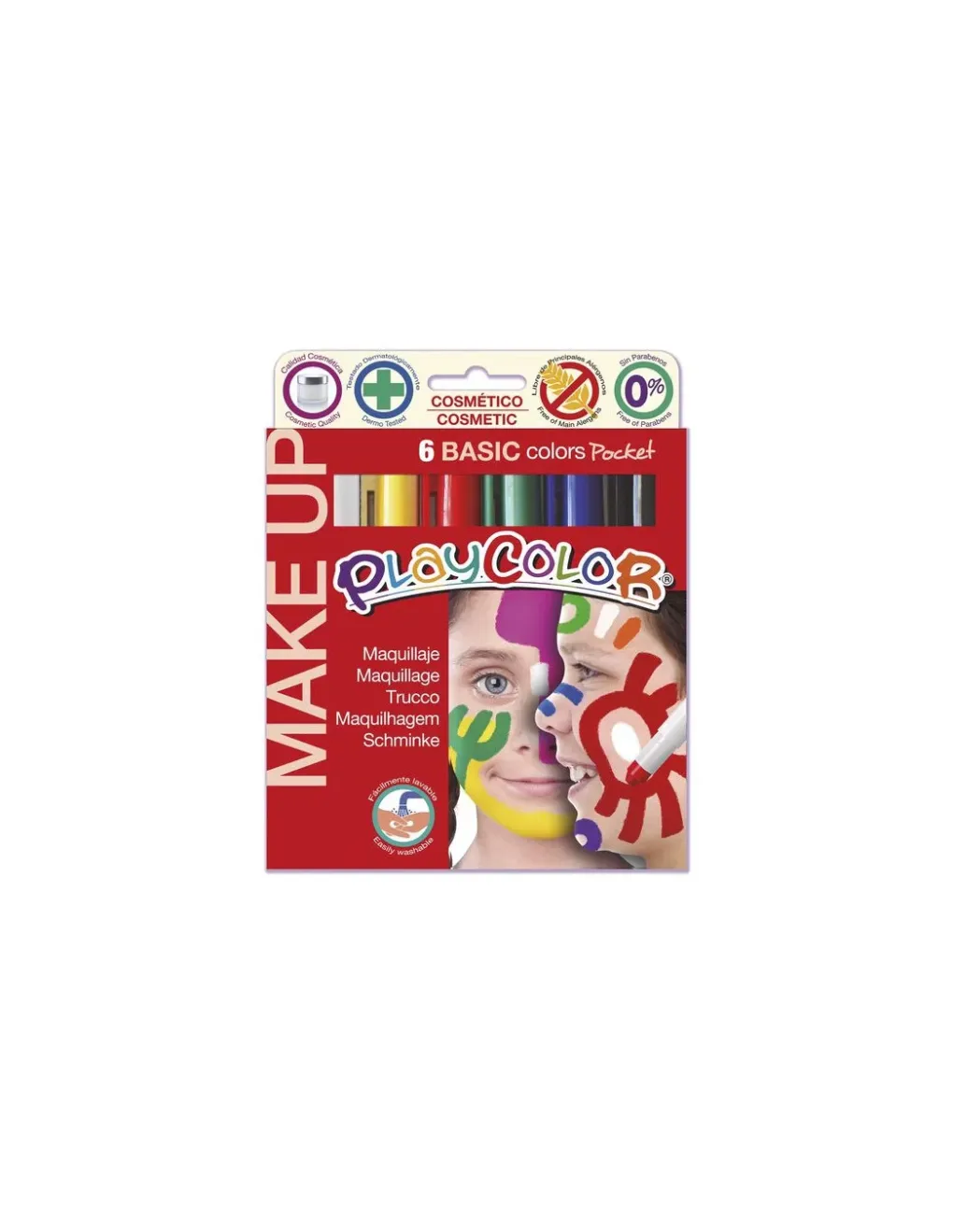 Graine Creative Boite de 6 sticks de maquillage basic - Graine créative Sale