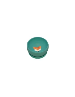 Sassi junior Bol en silicone avec ventouse Crunchy le renard - Sassi Online