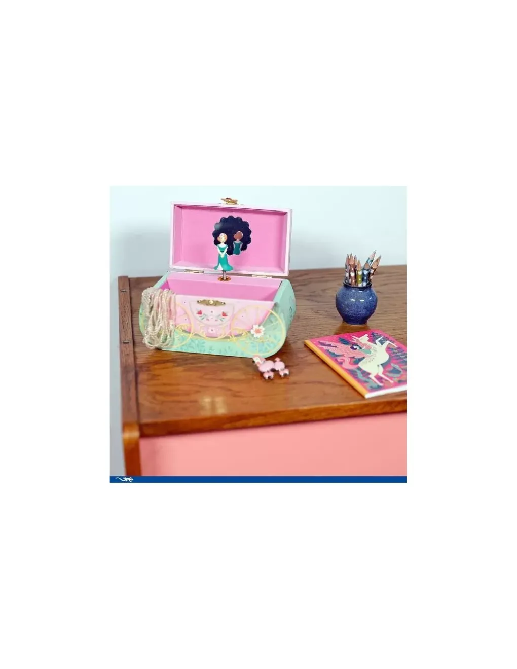 Little Big Room by Djeco Boîte à musique balade en carrosse - Djeco Sale