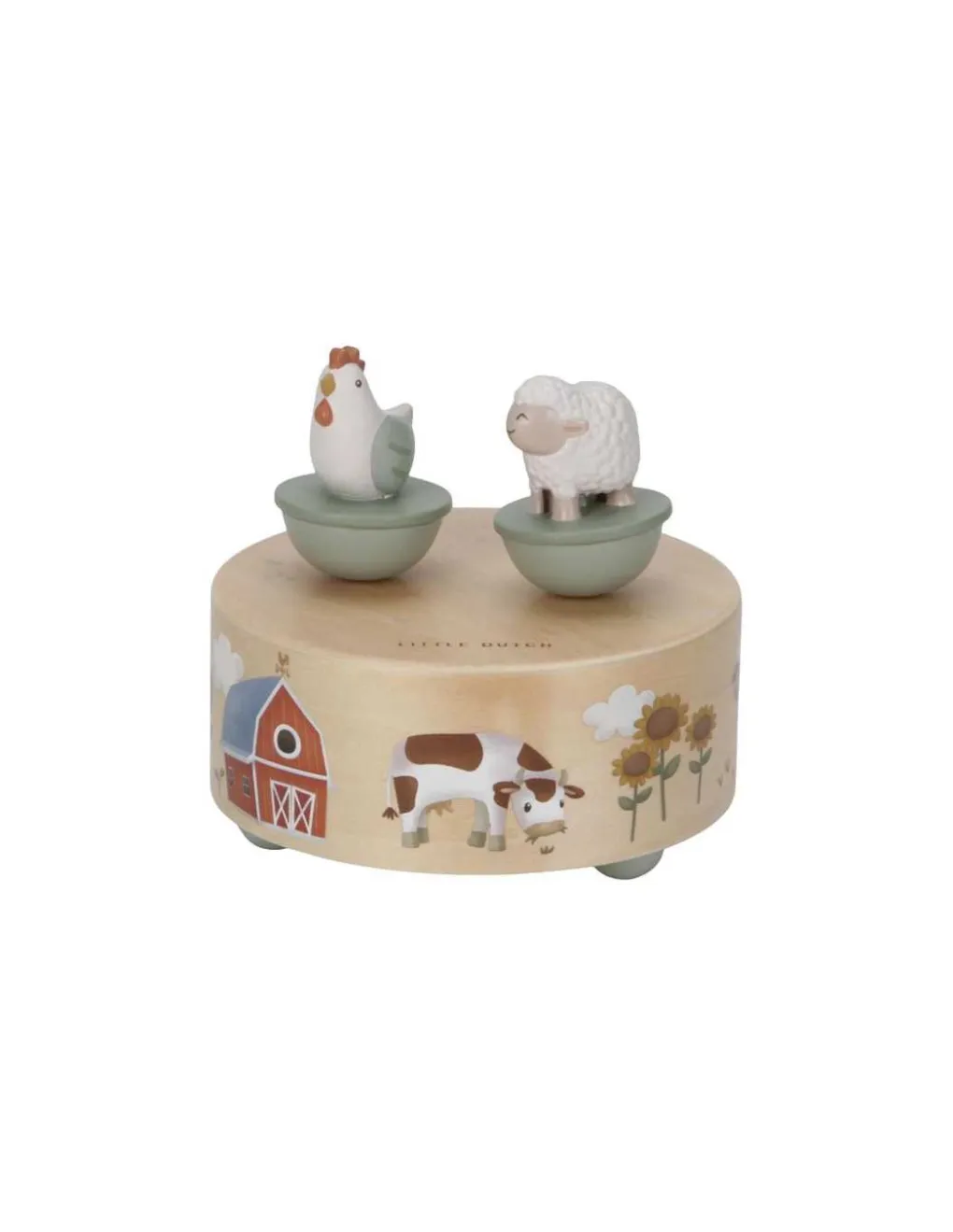 Little Dutch Boîte à musique Little farm - Discount
