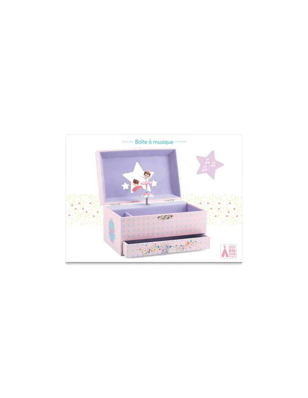 Little Big Room by Djeco Boîte à musique mélodie de la ballerine - Djeco Online