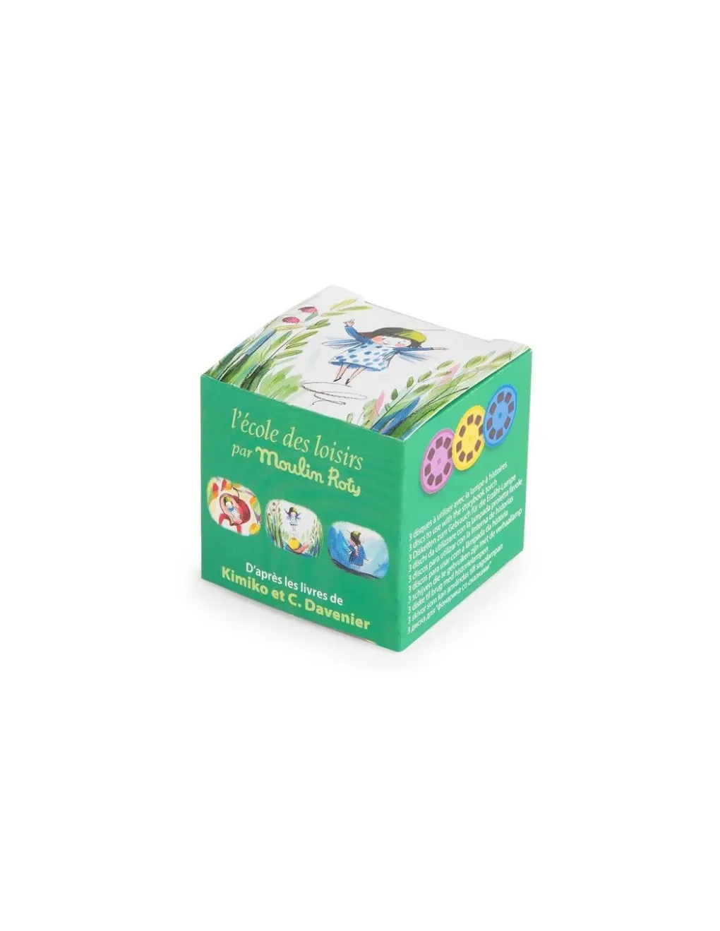 Moulin Roty Boîte de 3 disques pour lampe Minusculette Ecole des loisirs - Outlet