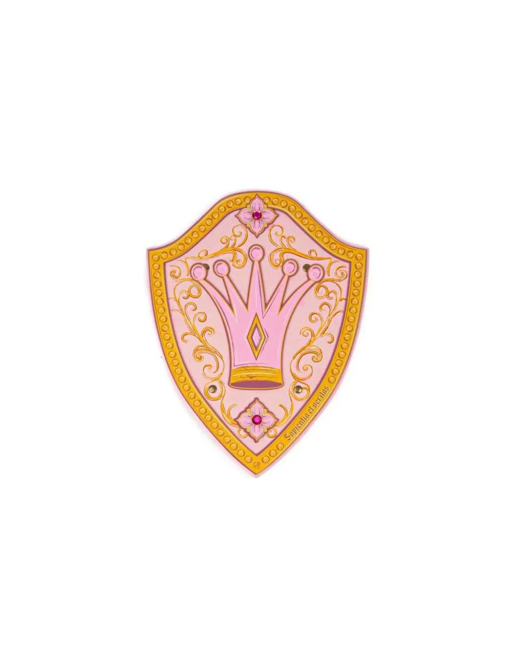 Great Pretenders Bouclier de princesse rose en mousse -