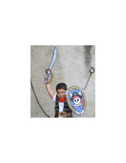 Great Pretenders Bouclier pirate Captaine Skully en mousse -