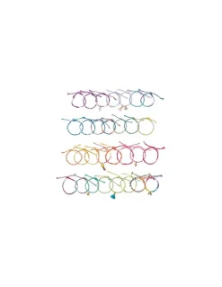 Janod Bracelets enroulés Arc-en-ciel - Les ateliers bijoux - Discount
