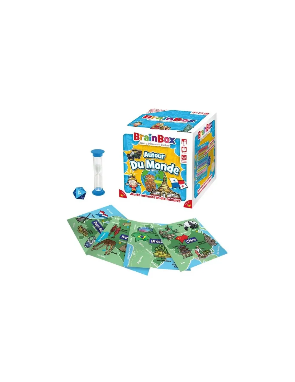 Asmodee Brainbox voyage autour du Monde