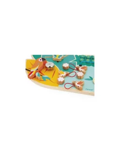 Janod Busy Board Croco Tropik - Clearance