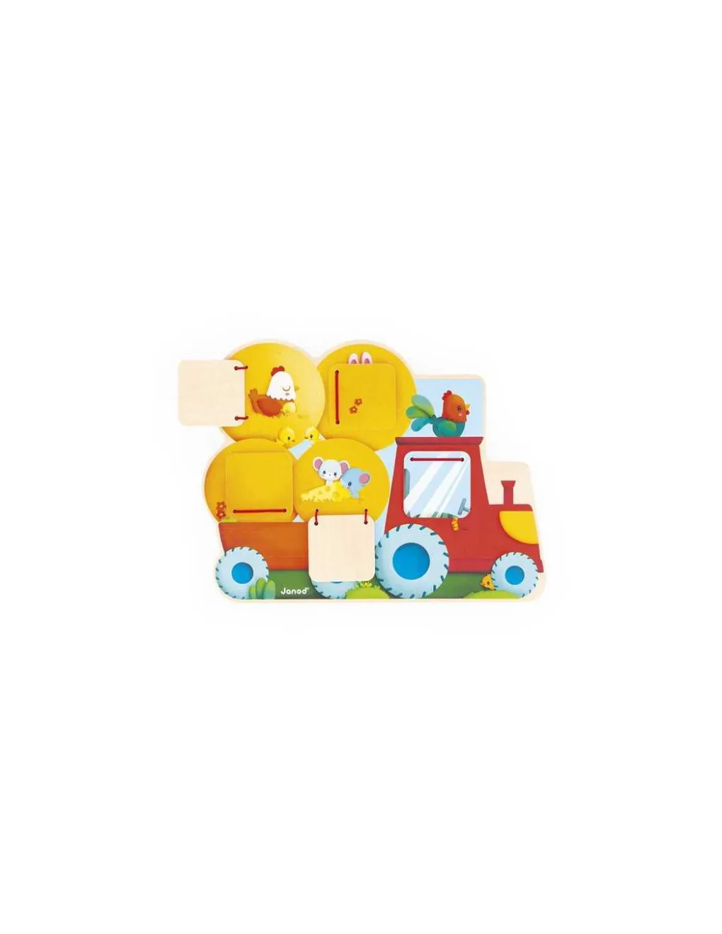 Janod Cache-cache tracteur - Discount
