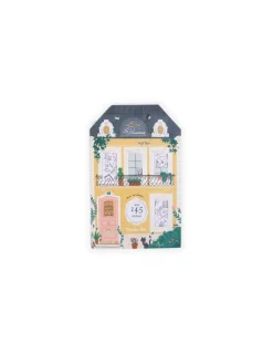 Moulin Roty Cahier de coloriage et stickers Les Parisiennes - Discount