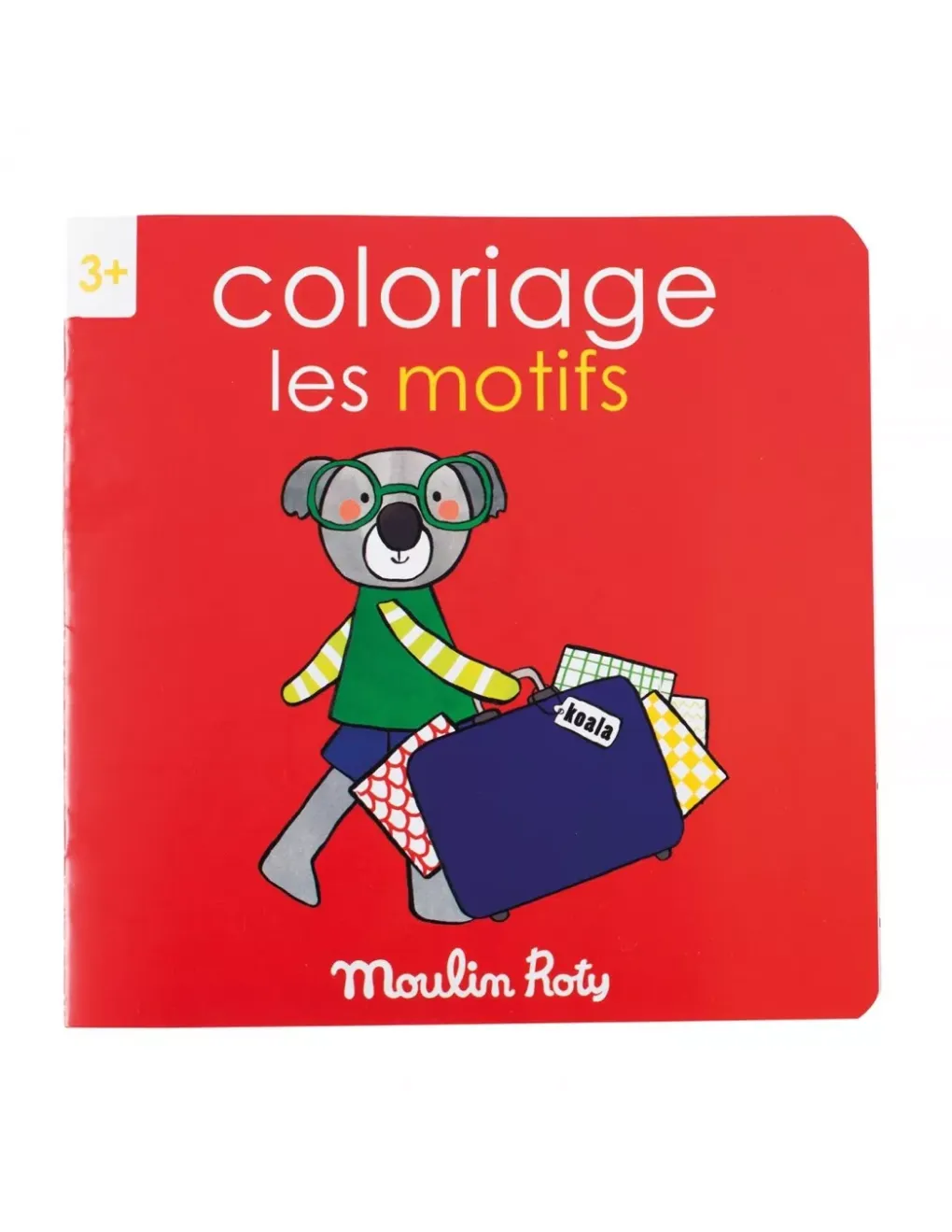 Moulin Roty Cahier de coloriage les motifs les Popipop - Sale