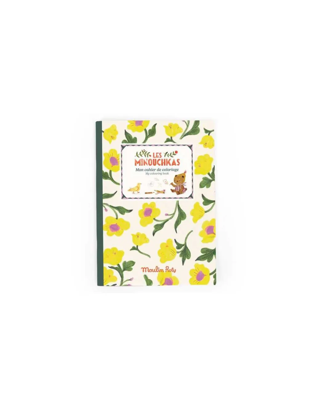 Moulin Roty Cahier de coloriage Les Minouchkas - Discount