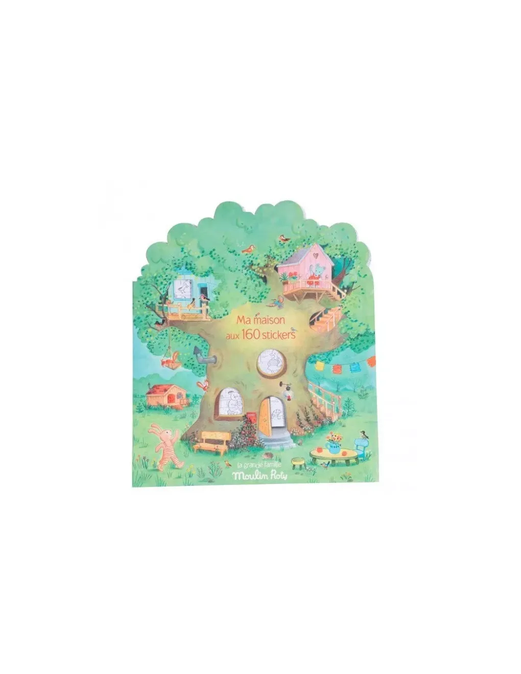 Moulin Roty Cahier de stickers La grande famille - Clearance