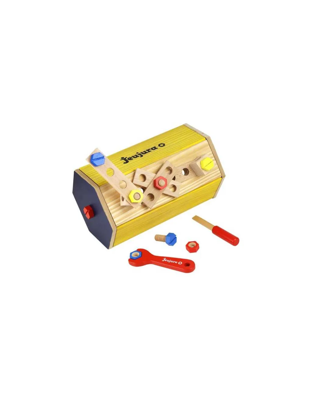 Jeujura Caisse à outils en bois - Outlet