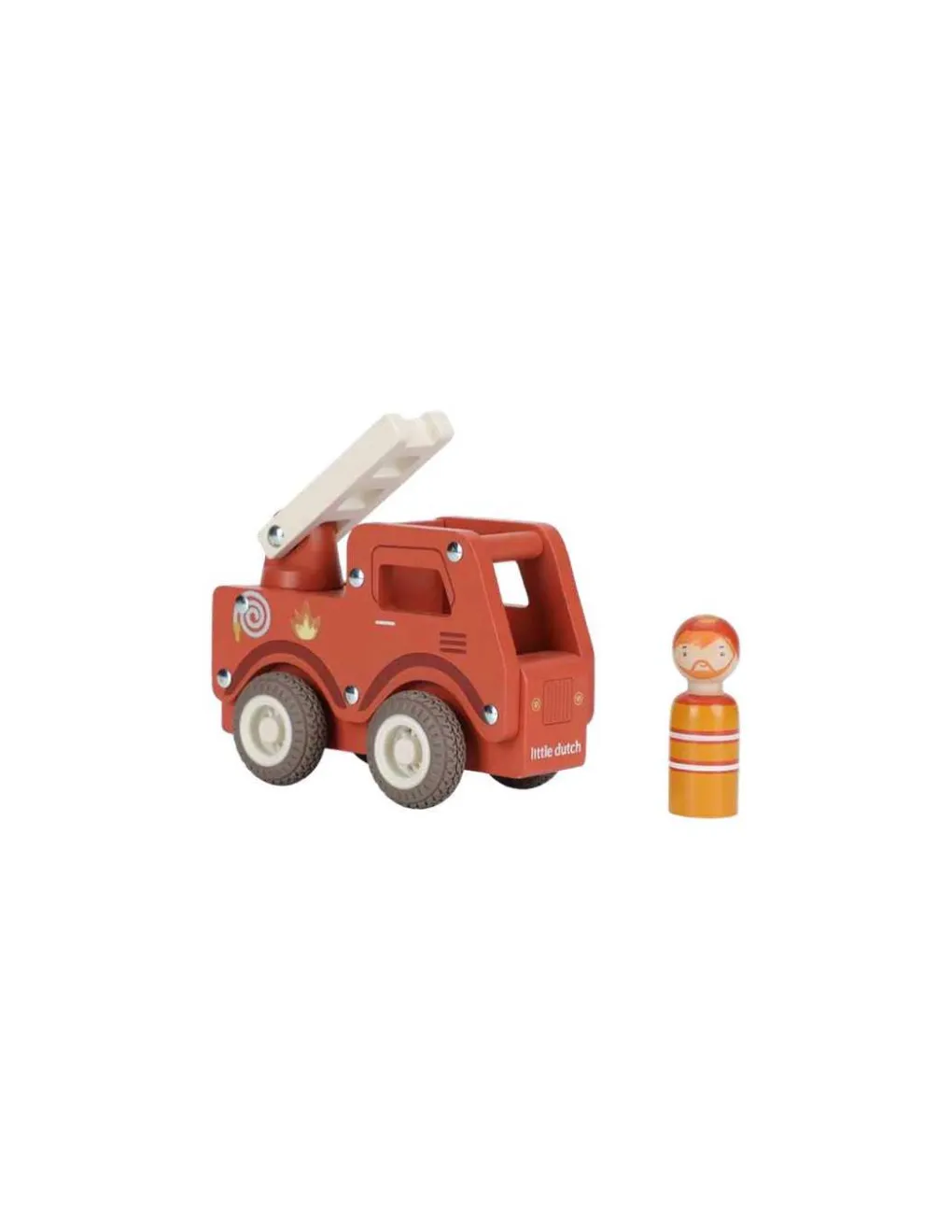 Little Dutch Camion de pompier 1er âge - Discount
