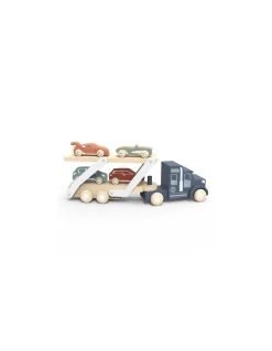 Speedy Monkey Camion transporteur en bois - Discount