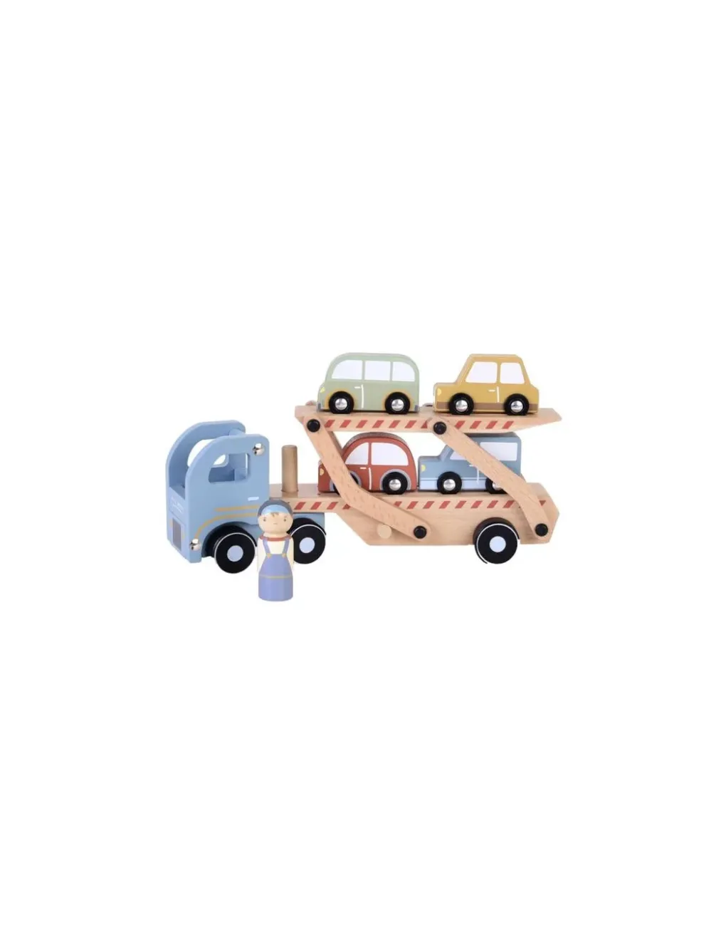 Little Dutch Camion transporteur en bois - Clearance