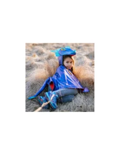 Great Pretenders Cape de dragon bleu irisé 4-6 ans - Sale