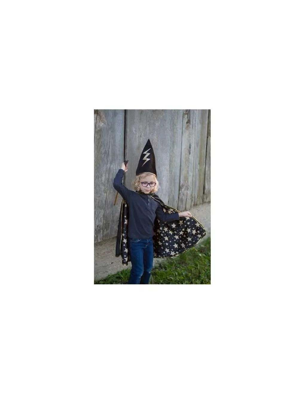 Great Pretenders Cape de magicien réversible avec chapeau 4-6 ans - Outlet