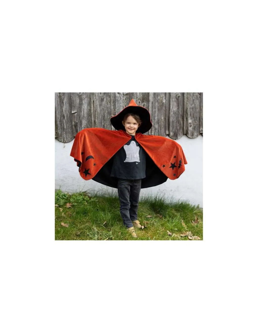 Great Pretenders Cape et chapeau "Magicien de l'automne" - Discount