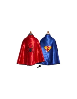 Great Pretenders Cape et masque réversibles super héros 4-6 ans -