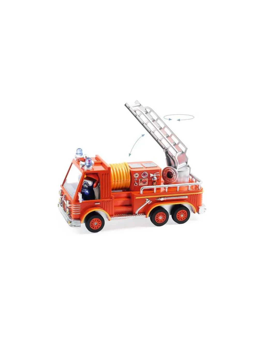 Djeco Captain Fire Crazy Motors - New