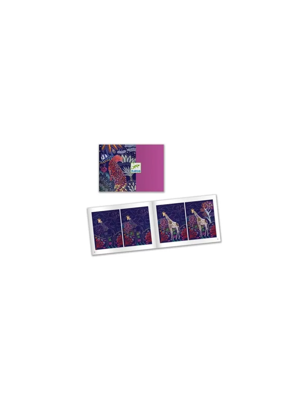 Djeco Cartes à gratter nature luxuriante - New