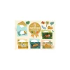 Lovely Paper by Djeco Cartes d'invitation Animaux de la Jungle - Djeco Clearance
