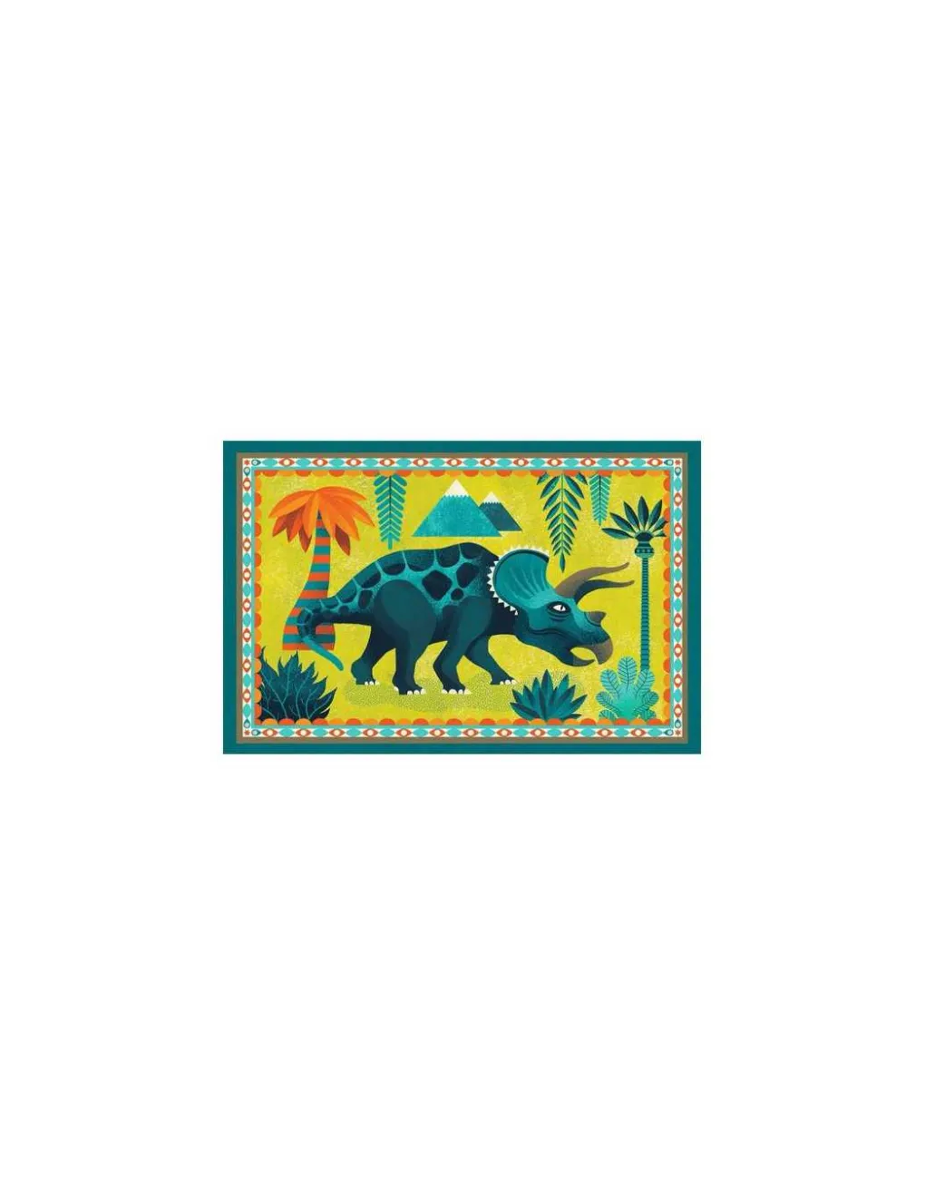 Lovely Paper by Djeco Cartes d'invitation Cric croc Dino Rock - Djeco Sale