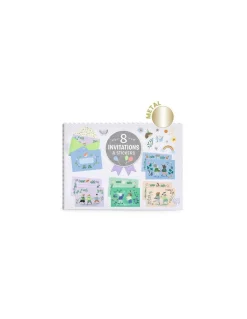 Lovely Paper by Djeco Cartes d'invitation Fanfare des animaux - Djeco Hot