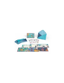 Lovely Paper by Djeco Cartes d'invitation Tous à bord - Djeco Clearance