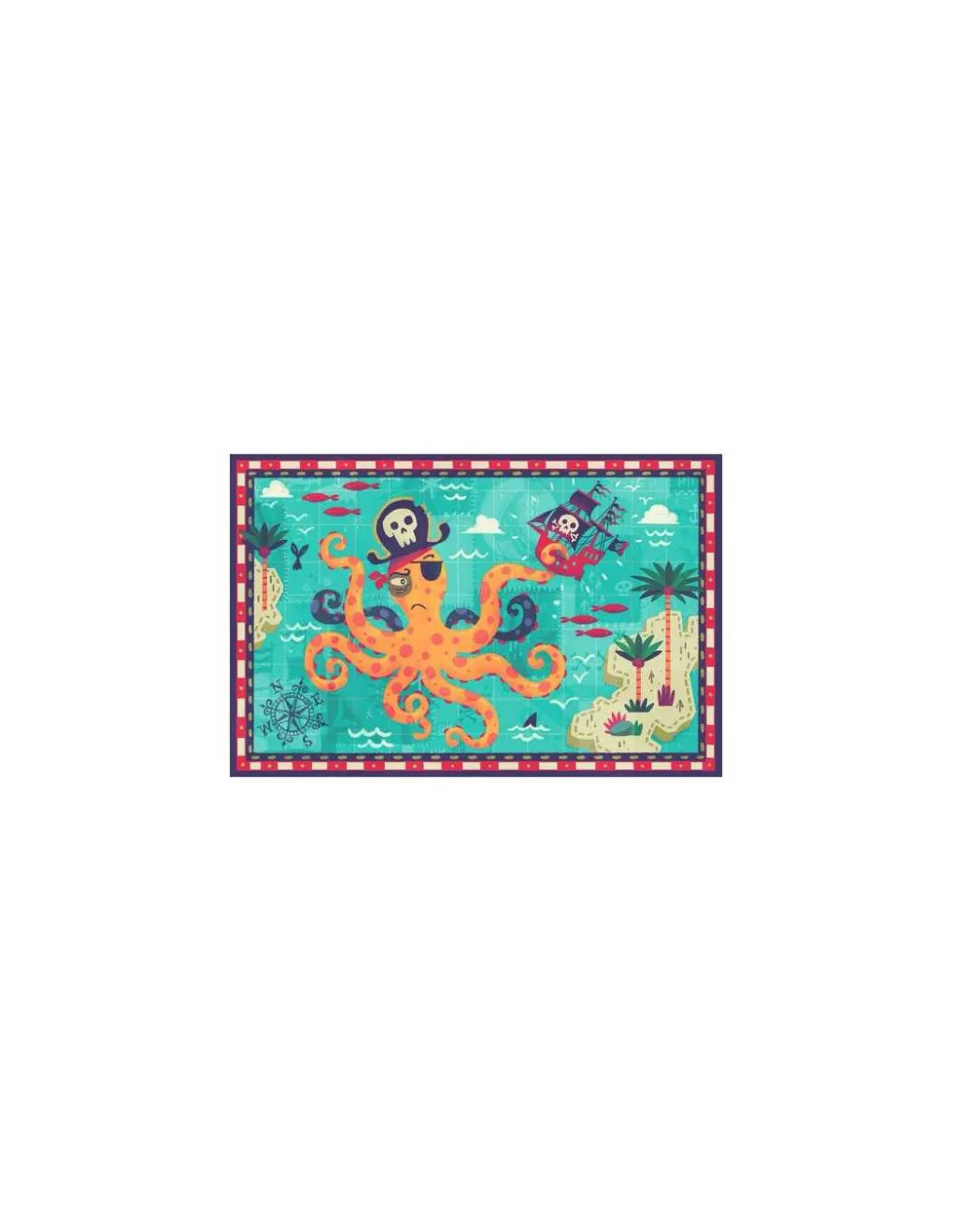 Lovely Paper by Djeco Cartes d'invitation Tous à bord - Djeco Clearance