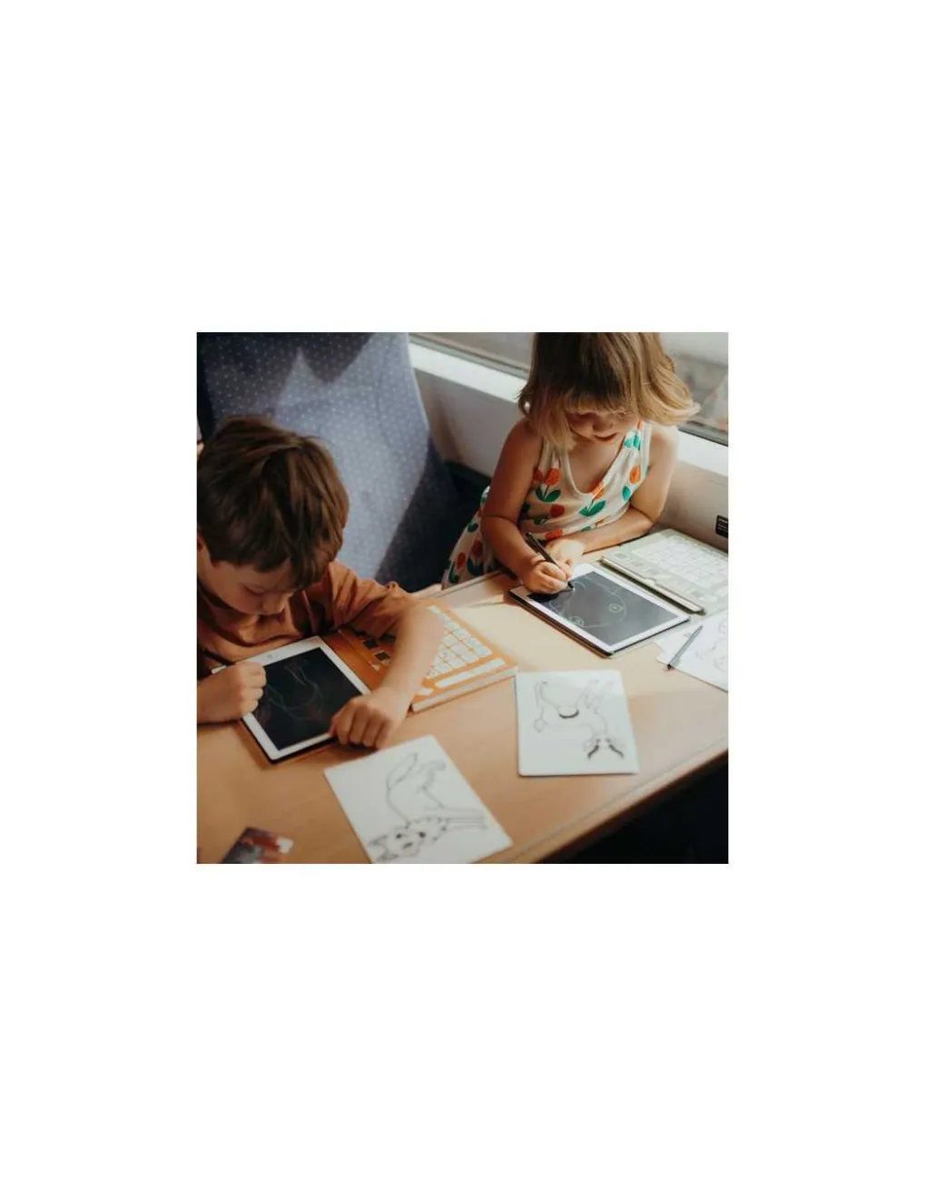 Kidywolf Cartes Kidydraw Mini Galaxy et Dinosaures - Clearance