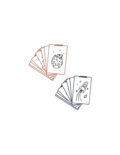 Kidywolf Cartes Kidydraw Mini Galaxy et Dinosaures - Clearance