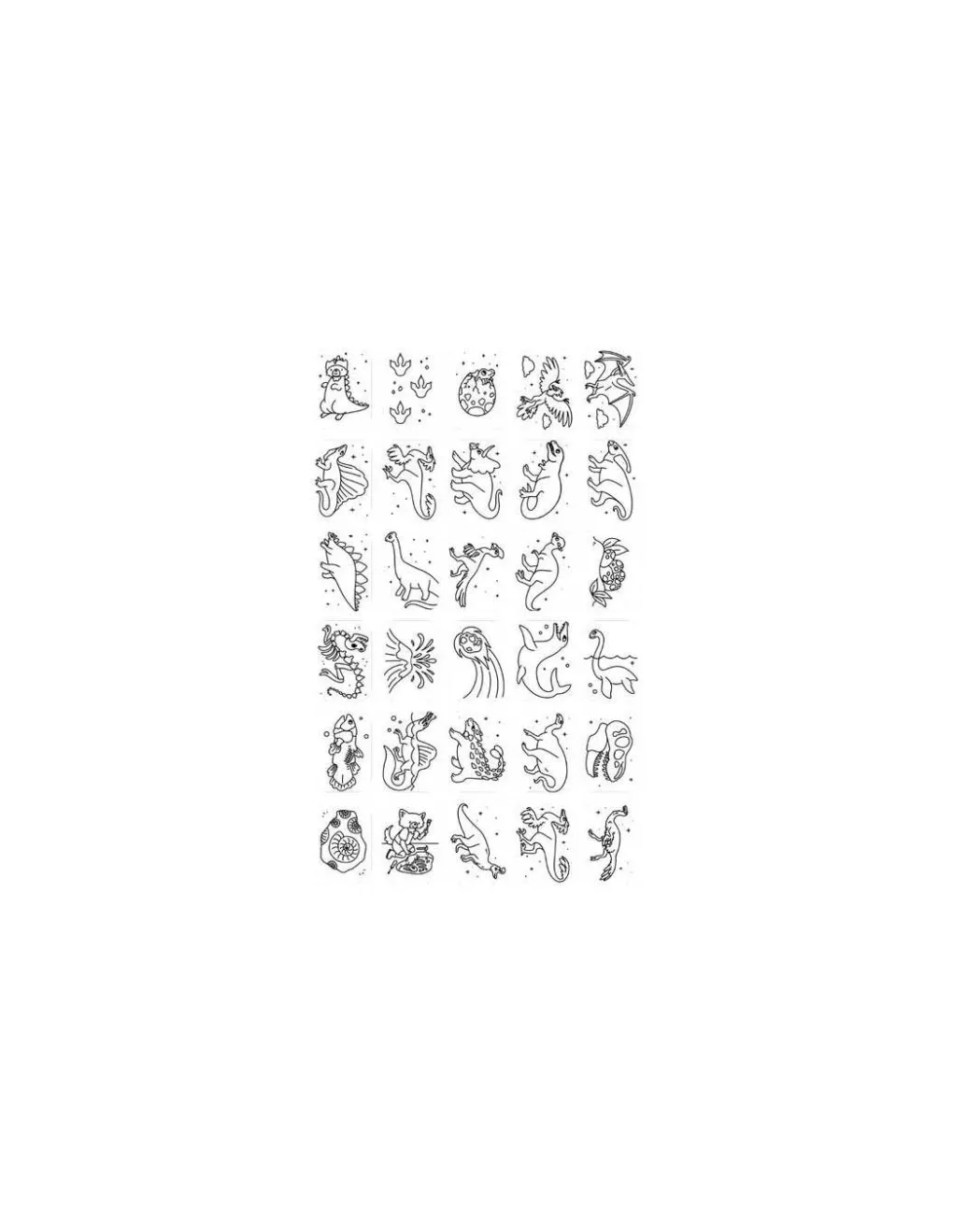 Kidywolf Cartes Kidydraw Mini Galaxy et Dinosaures - Clearance
