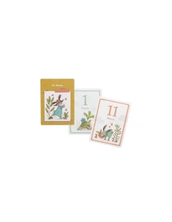 Moulin Roty Cartes Mes 12 premiers mois Trois Petits Lapins - Hot