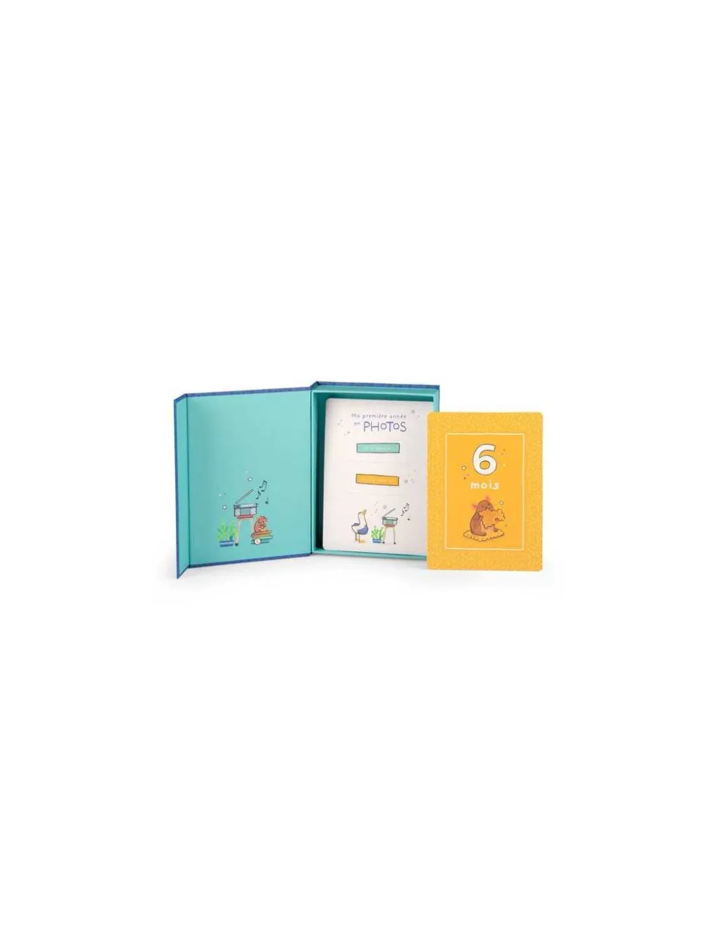 Moulin Roty Cartes Mes 12 premiers mois Puce & Pilou -
