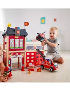Hape Toys Caserne de pompier - Hape Best
